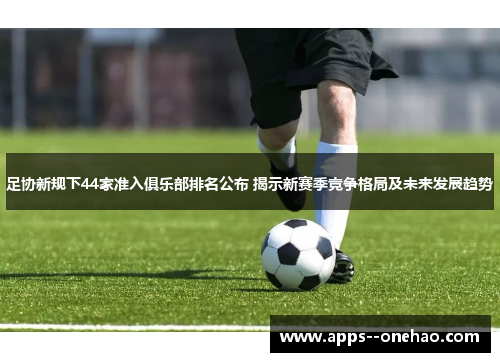足协新规下44家准入俱乐部排名公布 揭示新赛季竞争格局及未来发展趋势