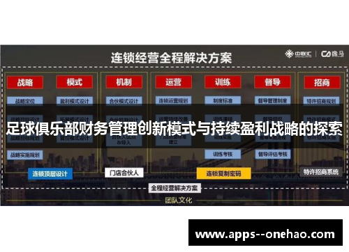 足球俱乐部财务管理创新模式与持续盈利战略的探索